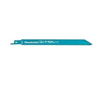 MAKITA B-16841 - BLister de 5 sierras de sable bim para acero e inox de 2.5 a 3.5 mm largo 130mm 14 dpp tipo b
