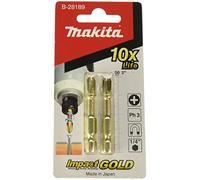 MAKITA B-28189 - Puntas de atornillar impact gold torsion philips ph3x50mm - BLister 2 ud