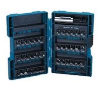 Makita Jeu d'embouts B-28606 – 37 pièces en acier avec porte-embout 25 mm