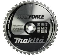 Makita Lame de scie circulaire MakForce 355 x 30 mm 40 dents Carbure pour bois