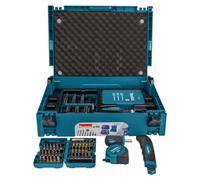 Makita B-49725 Jeu de forets 96 pièces + Makpac ( Cutter Maband Tournevis à poing Tournevis à cliquet Porte-embouts )