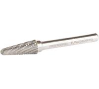 Makita B-52819 Fraise sur tige Carbure de tungstène cône rond Longueur 25 mm Dimension produit, Ø 10 mm Longueur de travail 25 mm Diamètre de tige 6 mm 1 pièce