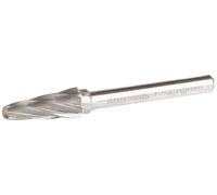 Makita B-52825 Fraise sur tige Carbure de tungstène cône rond Dimension produit, Ø 10 mm Longueur de travail 25 mm Diamètre de