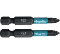 Makita B-63747 Embouts Impact Black 50 mm POZIDRIV (PZ), Hexa 1/4''
