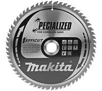 Lames carbure "EFFICUT" pour bois, pour scies radiales à batterie MAKITA