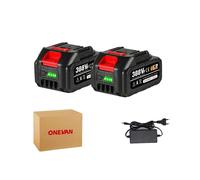Makita batterie 18V, plus grande capacité, rechargeable, argent