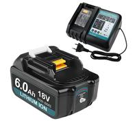 Makita batterie 18V, rechargeable, technologie Li-Ion, 6Ah Set A, 18V