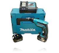Makita BFS 451 RFJ Visseuse rapide sans fil 18 V dans MAKPAC, y compris 2x BL 1830 B batteries + chargeur DC18RC