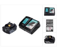Makita BL1830B Batterie 3,0 Ah 18V + DC18RC Chargeur (191A24-4)