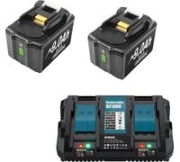 Makita BL1860B batterie, 18V, 90Ah, performance de longue durée, 2 B 1C