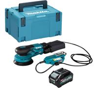 Makita BO 001 CGM101 Ponceuse excentrique sans fil 40 V max. 125 mm 5,0 mm course Brushless + 1x batterie 4,0 Ah + Makpac - sans chargeur