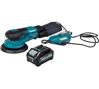 Makita BO 002 CGM1 Ponceuse excentrique sans fil 40 V max. 150 mm 5,0 mm course Brushless + 1x batterie 4,0 Ah - sans chargeur