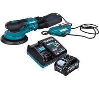 Makita BO 002 CGM101 Ponceuse excentrique sans fil 40 V max. 150 mm 5,0 mm course Brushless + 1x batterie 4,0 Ah + chargeur