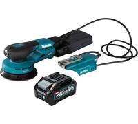 Makita BO 003 CGM1 Ponceuse excentrique sans fil 40 V max. 125 mm 3,0 mm course Brushless + 1x batterie 4,0 Ah - sans chargeur