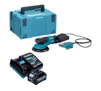 Makita BO 004 CGD101 Ponceuse excentrique sans fil 40 V max. 150 mm course 3,0 mm Brushless + 1x batterie 2,5 Ah + chargeur + Makpac