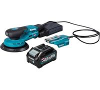 Makita BO 004 CGM1 Ponceuse excentrique sans fil 40 V max. 150 mm 3,0 mm course Brushless + 1x batterie 4,0 Ah - sans chargeur