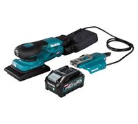 Makita BO 005 CGM1 Ponceuse vibrante sans fil 40 V max. 80 x 130 mm 3,0 mm course Brushless + 1x batterie 4,0 Ah - sans chargeur