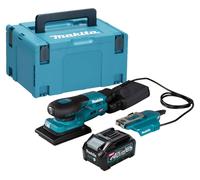 Makita BO 005 CGM101 Ponceuse vibrante sans fil 40 V max. 80 x 130 mm course 3,0 mm Brushless + 1x batterie 4,0 Ah + Makpac - sans chargeur