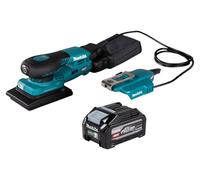 Makita BO 005 CGZ Ponceuse vibrante sans fil 40 V max. 80 x 130 mm 3,0 mm course Brushless Solo - sans batterie, sans chargeur