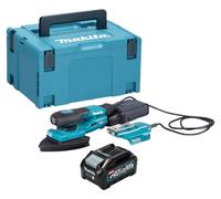 Makita BO 006 CGM101 Ponceuse delta sans fil 40 V max. 100 x 150 mm 3,0 mm course Brushless + 1x batterie 4,0 Ah + Makpac - sans chargeur