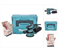 Makita BO 5041 J Ponceuse excentrique 300 W 125 mm + kit de ponçage Toolbrothers TURTLE + Makpac