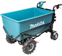 Makita Brouette sans fil LXT 18 V x 2 - 300 kg (<3°) - 0 - 1,5 / 3,5 / 5,0 km/h