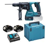 Makita Perforateur burineur DHR243RTJ SDS-Plus 18V 2x5,0 Ah Makpac