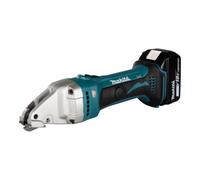 Cisaille à tôle 18V LXT - MAKITA - 2 batteries 18V 5.0Ah - chargeur - MakPac - DJS161RTJ