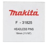 Makita Clous F-31825, pour agrafeuse, 0,6 x 18mm, Ongles