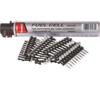 Makita Clous pour béton 2,6 x 25 mm, 1.000 pcs. avec cartouche de gaz Béton - 2,6 x 25 mm - 1.000 pcs.