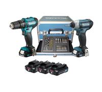 Pack Perceuse / Visseuse MAKITA CLX228SAX2 Li-ion 10,8V (3x2Ah)