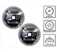 Makita CMSF16560E SPECIALIZED EFFICUT Lame de scie pour le bois 165 x 1,85 x 20mm - 60 dents - 2 pcs. (2x B-69864)