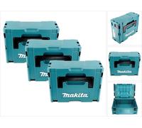 Makita Coffret à outils en plastique MAKPAC 2 - 3 pièces. - sans insert