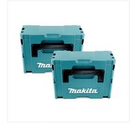 Makita Coffrets à outils en plastique MAKPAC 2 - 2 pièces. - sans insert