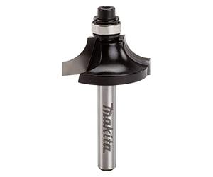 MAKITA D-09547 - Fresa para madera molduras con rodamiento pinza (c) 6 mm (a) 26 mm (b) 12 mm (r) 7 mm