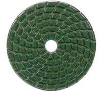 MAKITA D-15659 - Disco pulidor de diamante de 100 mm para piedra con fijacion por velcro grano piel color verde