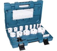 Makita D-63993 D-63993 Jeu de scies-cloches 16 mm, 19 mm, 22 mm, 25 mm, 32 mm, 35 mm, 37 mm, 44 mm, 51 mm, 57 mm, 64 mm, 68 mm, 76 mm 1 pc(s)
