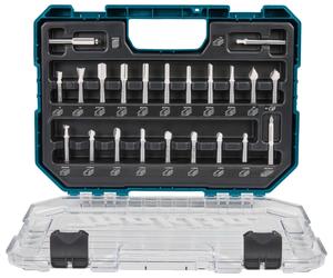 Makita D-74784 Jeu D'embouts De Toupie 22 Pièces 8mm