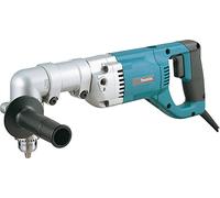 Makita DA 4000 LR Perceuse d'angle professionnelle, alimentation secteur, 710 watts, capacité de perçage 13 mm dans l'acier, vitesse variable, rotation droite/gauche