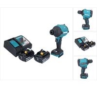 Makita DAS180RF Souffleur à poussière sans fil 18V Brushless + 2x Batteries 3,0Ah + Chargeur
