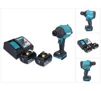 Makita DAS180RM Souffleur à poussière sans fil 18V Brushless + 2x Batteries 4,0Ah + Chargeur