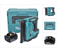 Makita DBN 500 M1J Cloueuse sans fil 15-50 mm 90° 18 V + 1x Batterie 4,0 Ah + Coffret MakPac - sans chargeur