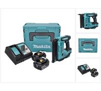 Makita DBN 500 RFJ Cloueuse sans fil, 15-50 mm, 18 V + 2x Batteries 3,0 Ah + Makpac + Chargeur