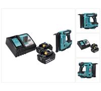 Makita DBN 500 RG Cloueuse sans fil, 15-50 mm, 18 V + 2x Batteries 6,0 Ah + Chargeur