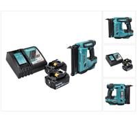 Makita DBN 500 RM Cloueuse Sans Fil 18 V 15-50 mm + 2x batterie rechargeable 4,0 Ah + kit chargeur