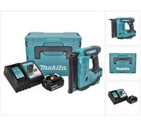 Makita DBN 500 RT1J Cloueuse sans fil15-50 mm 90° 18 V + 1x Batterie 5,0 Ah + Chargeur + Coffret MakPac