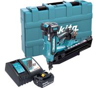 Makita DBN 901 RM1K Cloueuse sans fil 18 V 50 - 90 mm Brushless + 1x batterie 4,0 Ah + chargeur + coffret