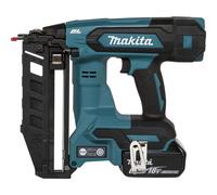 Makita Cloueuse sans fil DBN601RTJ 18 V 64 mm sans balais – 2x5,0 Ah + chargeur + étui Makpac