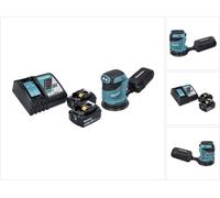 Makita DBO 180 RG Ponceuse excentrique sans fil 18 V - 125 mm + 2x Batteries 6,0 Ah + Chargeur