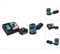 Makita DBO 180 RM1 Ponceuse excentrique sans fil 18 V 125 mm + 1x batterie 4,0 Ah + chargeur